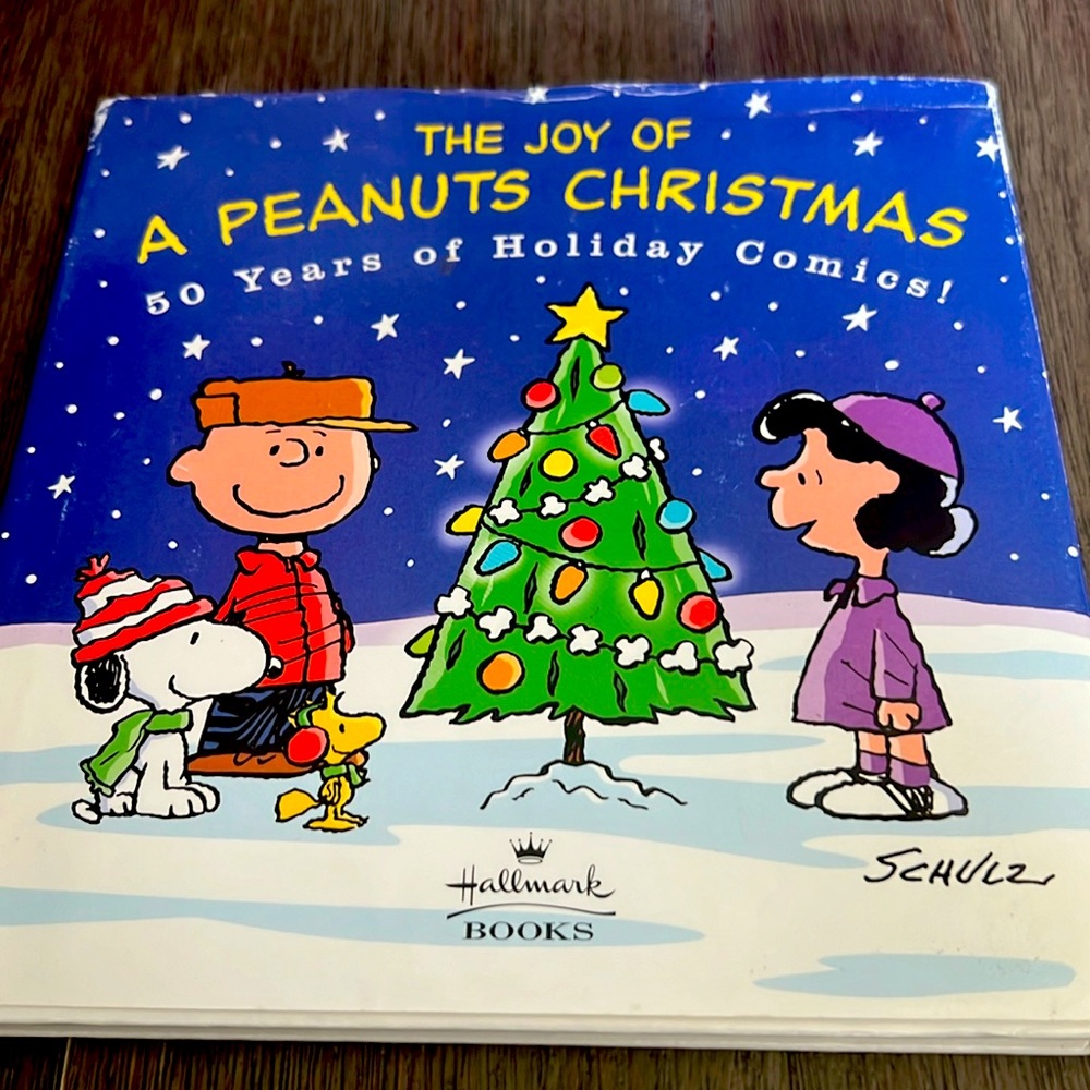Hallmark Peanuts Christmas book